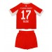 Maillot de foot Bayern Munich Michael Olise #17 Domicile vêtements enfant 2025-26 Manches Courtes (+ pantalon court)